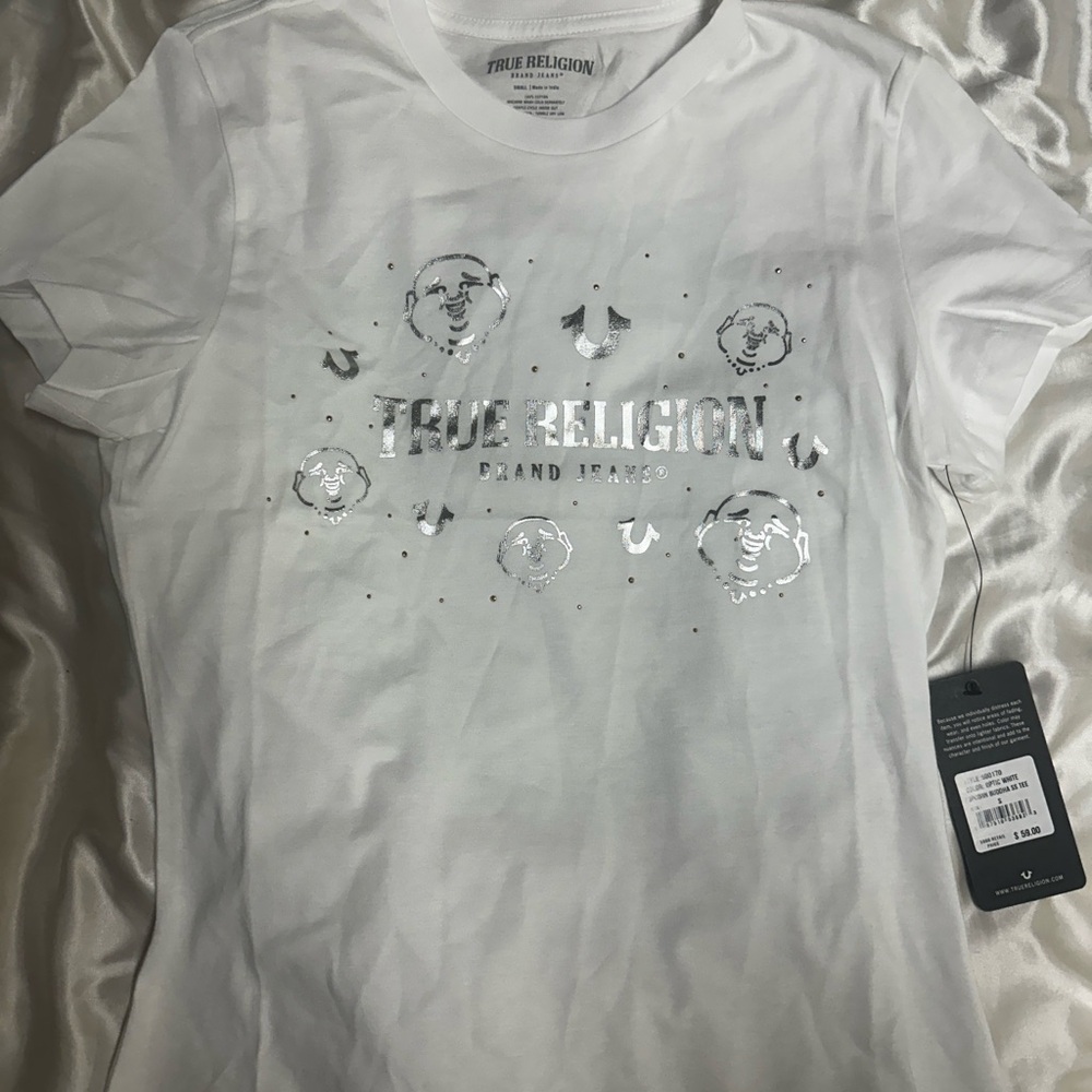 True Religion Silver Graphic Tee